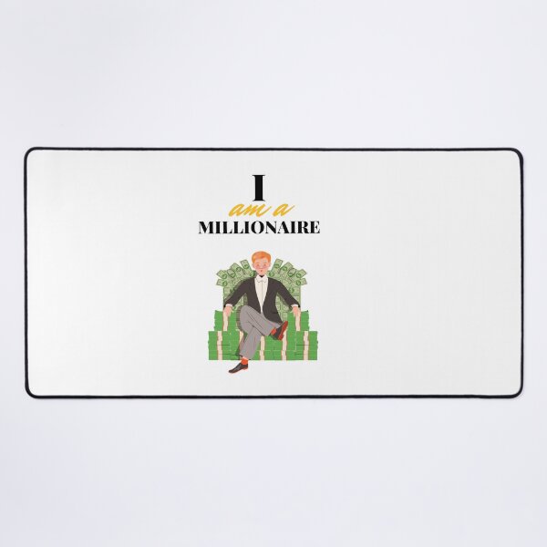 Item preview, I am a millionaire quote, I am a money magnet designed and sold by DareDreams.