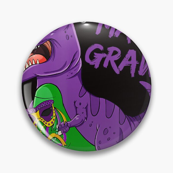 Item preview, Mardi Grawr T-Rex Dinosaur Dino Mardi Gras Kids Boys Toddler designed and sold by JodyBoling.