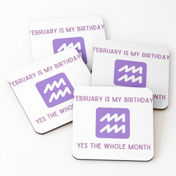 Item preview, february is my birthday yes the whole month designed and sold by springybelly.