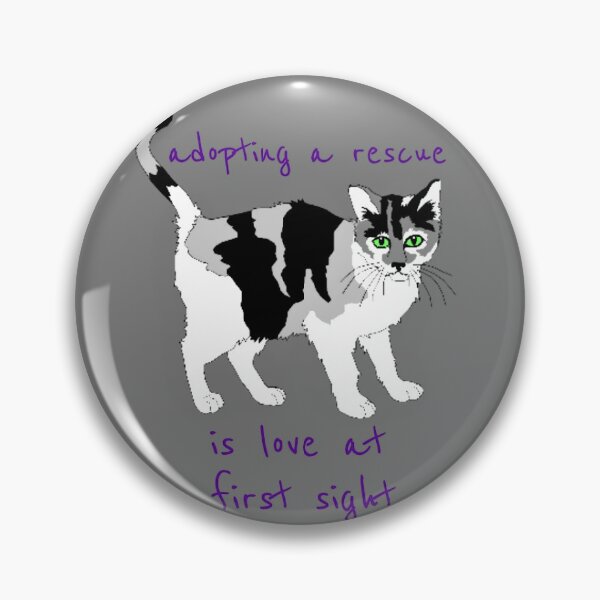Item preview, Adopting A Rescue Is Love At First Sight Quote designed and sold by popquotables.