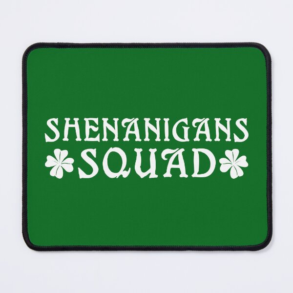 Item preview, Funny Shenanigans Squad St Patrick's Day Shenanigans Crew Lucky Irish Shamrock designed and sold by alenaz.