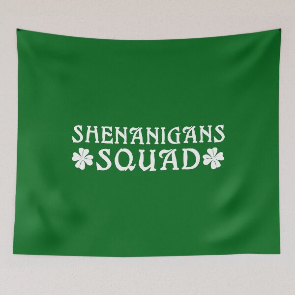 Item preview, Funny Shenanigans Squad St Patrick's Day Shenanigans Crew Lucky Irish Shamrock  designed and sold by alenaz.
