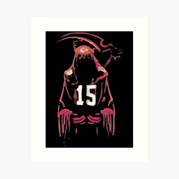 Kansas City Chiefs Patrick Mahomes Grim Reaper Handlettered 