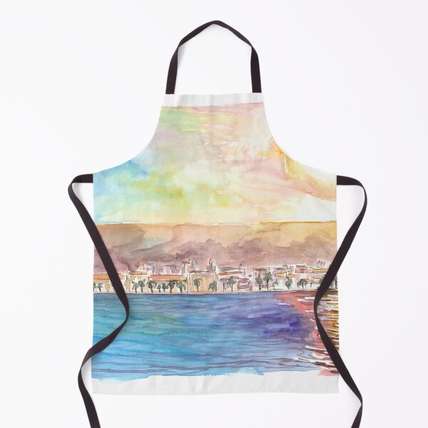 Item preview, View of Split Croatia from Adriatic Sea in the Morning Sun designed and sold by artshop77.