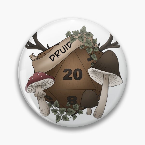 Artikelvorschau, Druide Klasse D20 - tabletop gaming Würfel entworfen und verkauft von Avani98.