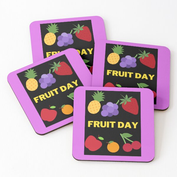Item preview, Fruit day - Celebrate your fruit day with fruits like berry, red apple, orange and strawberry. designed and sold by ThamaraiSelvi.