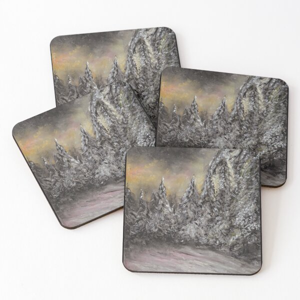 Item preview, Winter landscape - soft pastels 2022 designed and sold by COTT-Art.