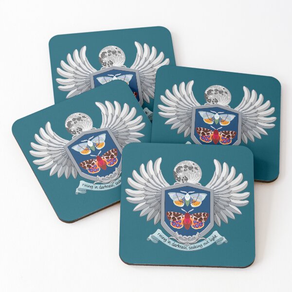 Item preview, Moth coat of arms designed and sold by Tully Simmonds.
