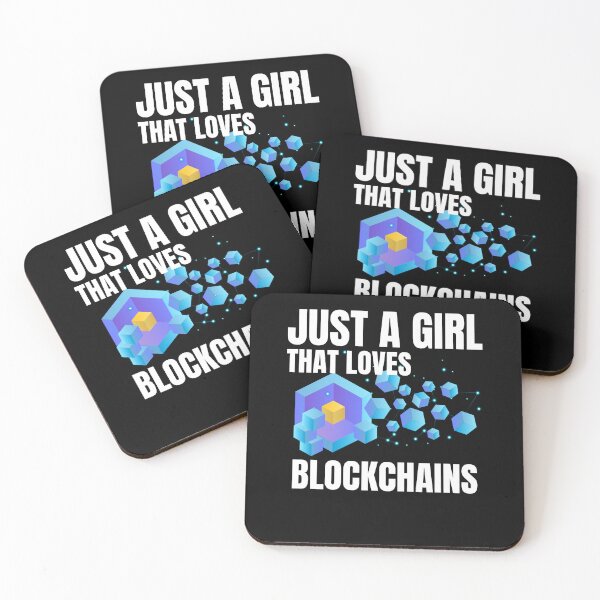 Item preview, Just a girl that loves Blockchains  designed and sold by SKilner.