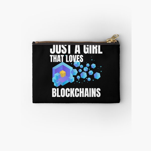 Item preview, Just a girl that loves Blockchains  designed and sold by SKilner.