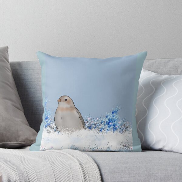 Item preview, Cute Snow Bunting- Wild Life Winter Birds designed and sold by Midnightviera.