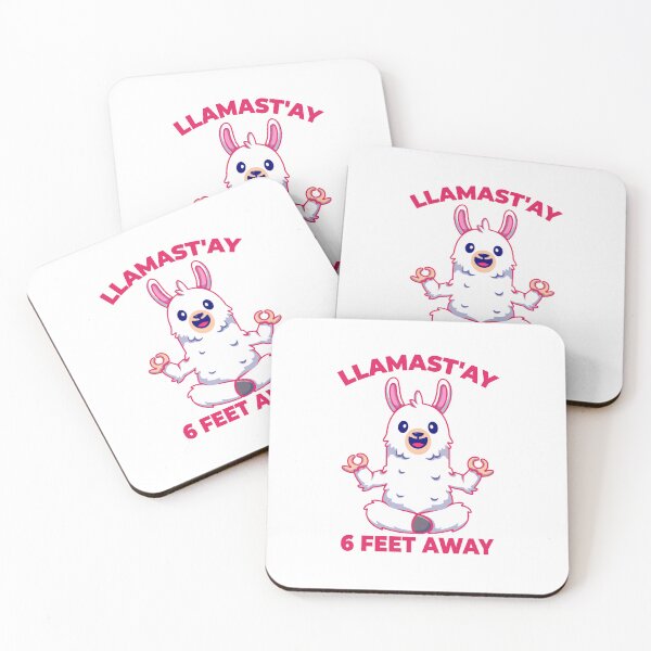 Item preview, Llamast'ay 6 Feet Away - Funny Llama Yoga designed and sold by SdForce.