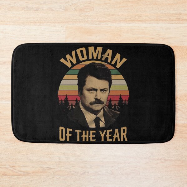 Item preview, Woman of The Year Vintage Retro  Ron Swanson Parks and Recreation designed and sold by CiarasOrianal.