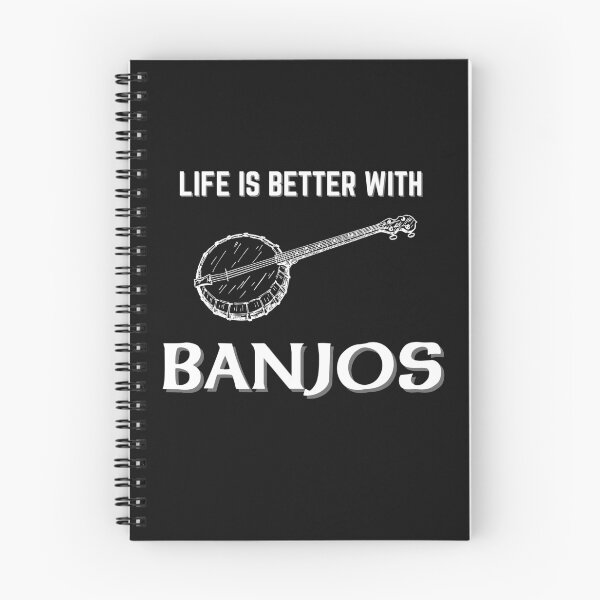 Item preview, Life is Better with Banjos, Banjo Love, Banjo Players designed and sold by Urban-Celt.