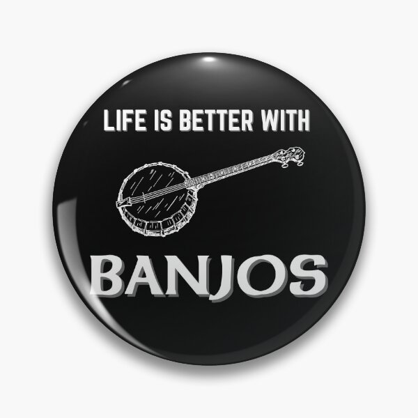 Artikelvorschau, Das Leben ist besser mit Banjos, Banjo Love, Banjo Players entworfen und verkauft von Urban-Celt.