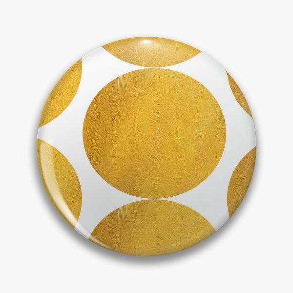 Item preview, Colorful February pattern in yellow rough rounded designed and sold by Bekindtome.