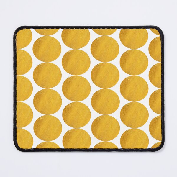 Item preview, Colorful February pattern in yellow rough rounded designed and sold by Bekindtome.