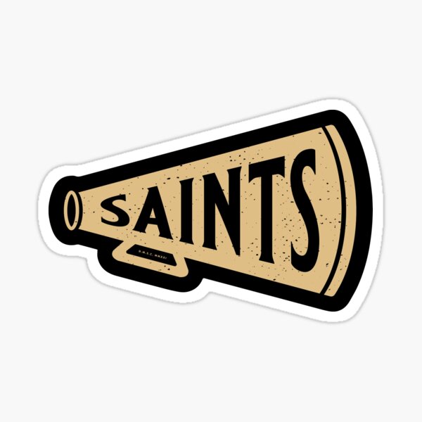 6.25” NFL New Orleans Saints 3D Decal Sticker