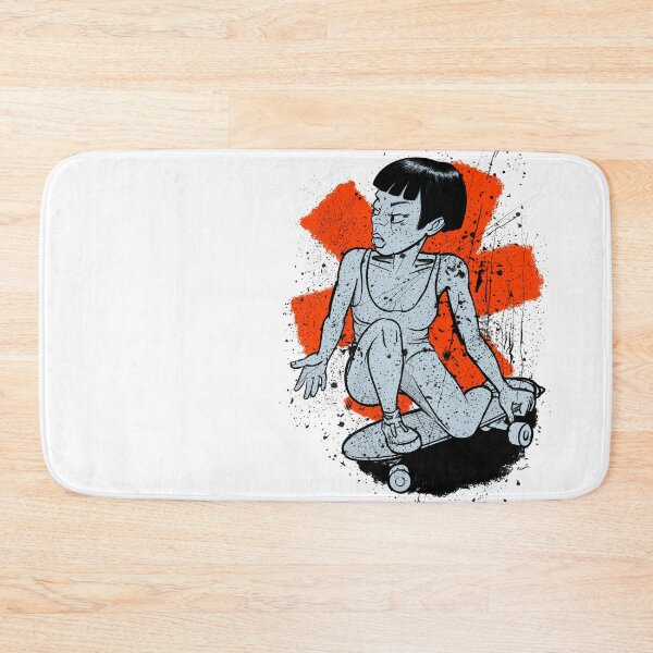 Item preview, Surfskate Girl designed and sold by motylanoga.