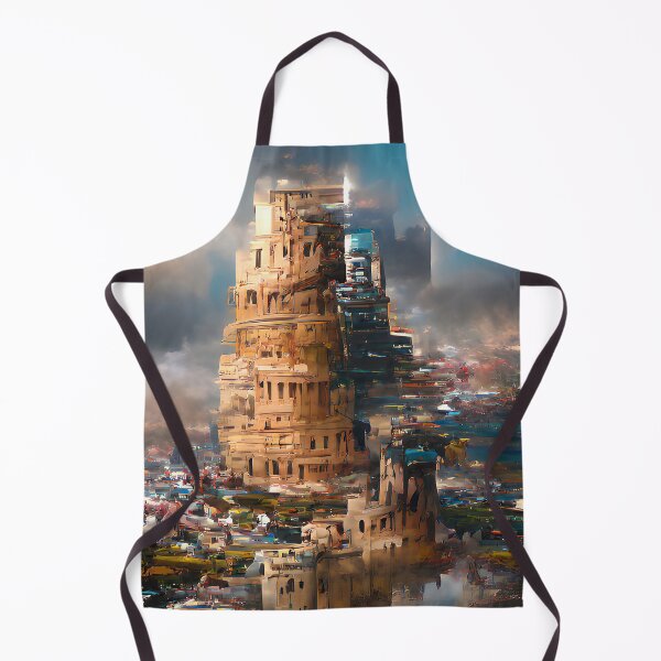 Item preview, Tower of Babel - Classical Painting designed and sold by V0L0S.
