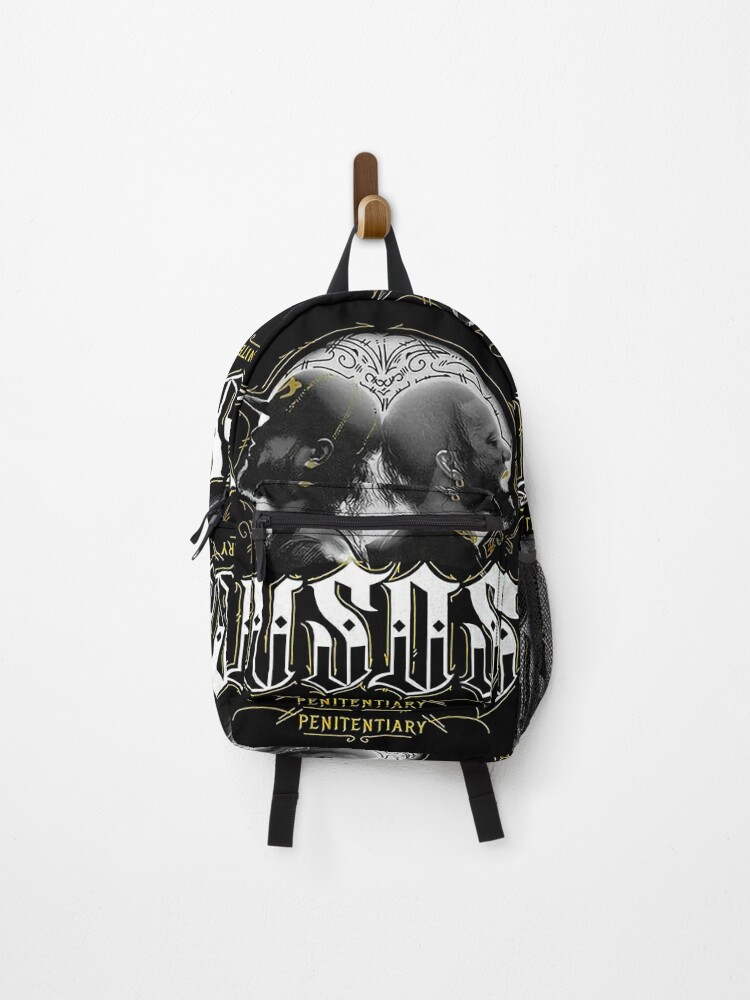 WWE The Usos Penitentiary Authentic  Backpack for Sale by CiarasOrianal