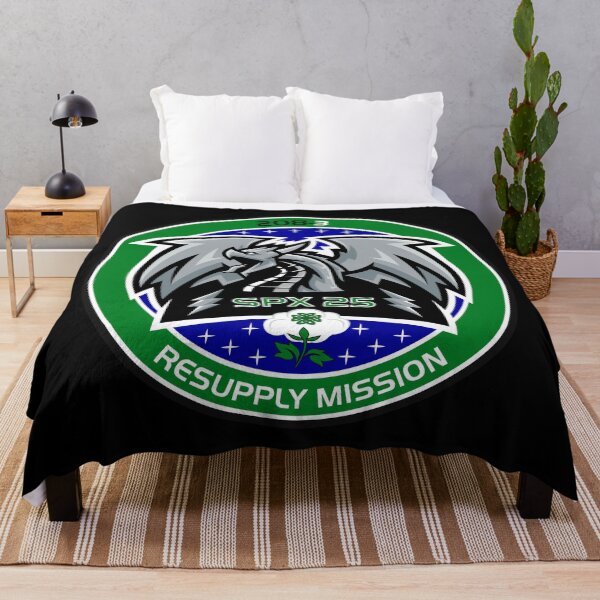 Item preview, SpaceX CRS-25 mission patch designed and sold by trendistudio.