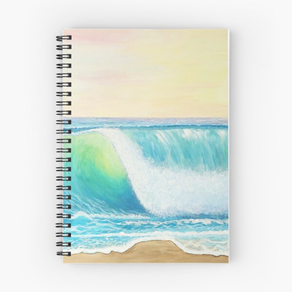 Item preview, Translucent Wave Breaking at Mediterranean Dream Beach at Sunset designed and sold by artshop77.