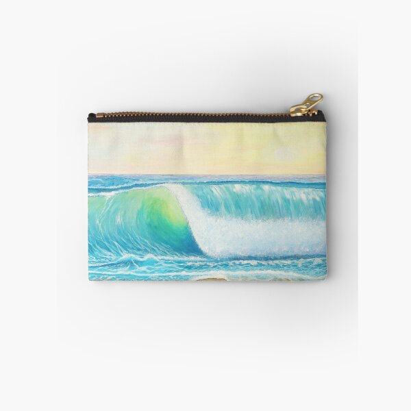 Item preview, Translucent Wave Breaking at Mediterranean Dream Beach at Sunset designed and sold by artshop77.