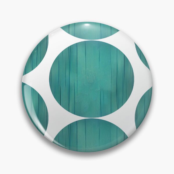 Item preview, Colorful February pattern in green wood rounded designed and sold by Bekindtome.