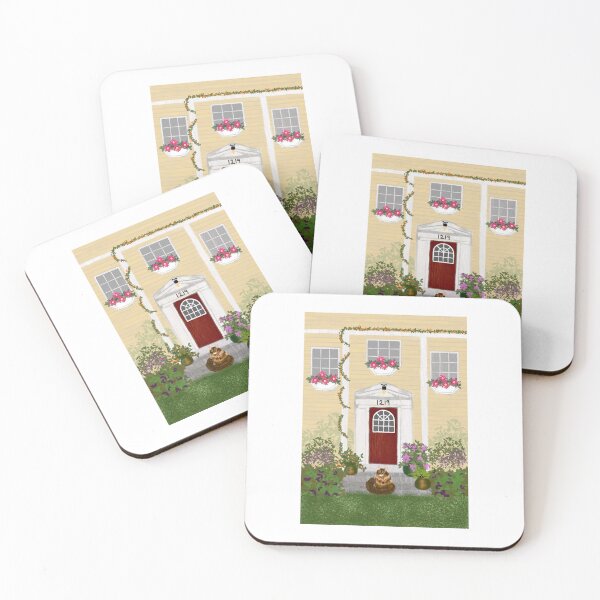 Item preview, Cat at my Door designed and sold by Birgit Dugan.