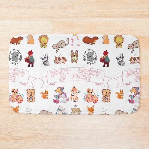 Item preview, Don't worry be furry designed and sold by Wooden-rack.
