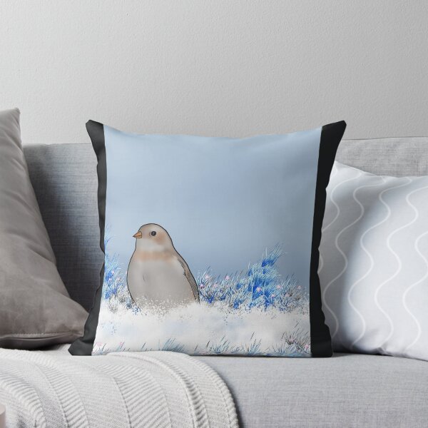 Item preview, Snowy happy- Snow Bunting designed and sold by Midnightviera.