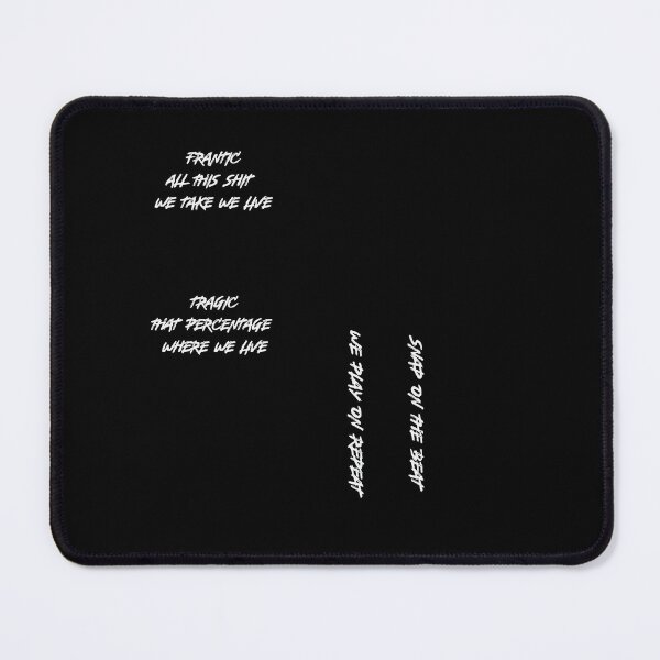 Item preview, Tragic Rapper white on black Backpack designed and sold by JollyBunny.