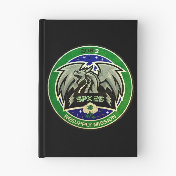 Item preview, SpaceX CRS-25 mission patch - vintage look  designed and sold by trendistudio.