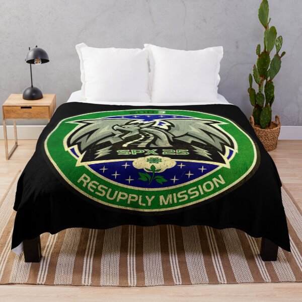 Item preview, SpaceX CRS-25 mission patch - vintage look  designed and sold by trendistudio.