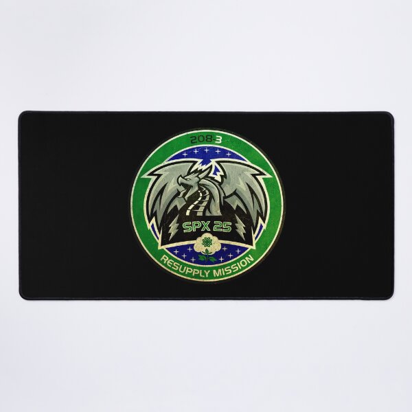 Item preview, SpaceX CRS-25 mission patch - vintage look  designed and sold by trendistudio.