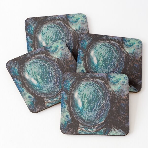 Item preview, Space - oil pastels 2022 designed and sold by COTT-Art.