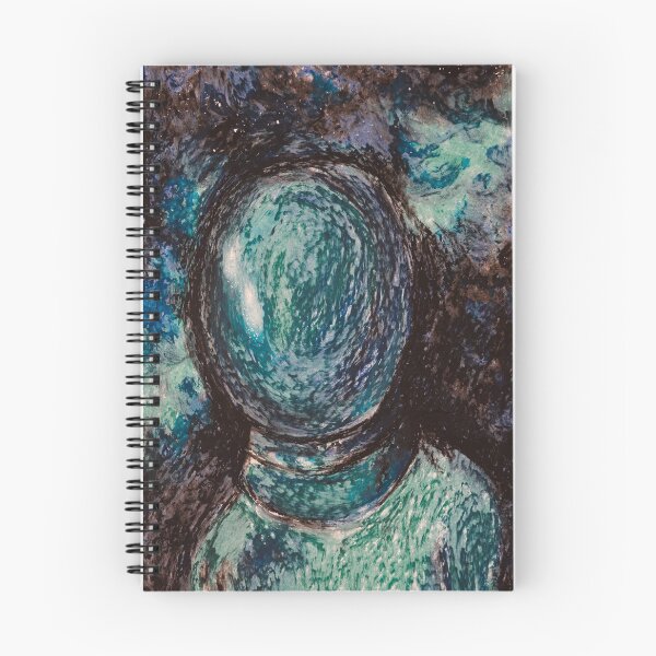 Item preview, Space - oil pastels 2022 designed and sold by COTT-Art.