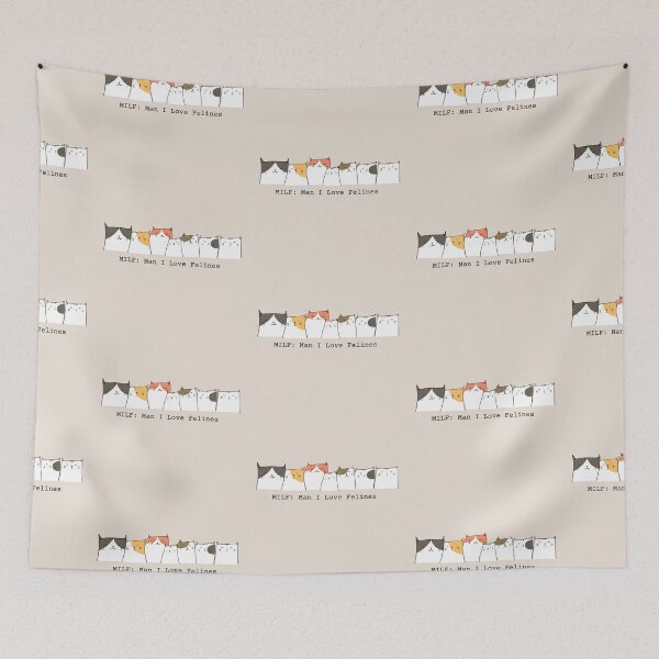 Item preview, Minimalistic Man I Love Feline designed and sold by casualism.