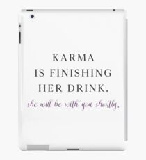 Karma iPad Case/Skin