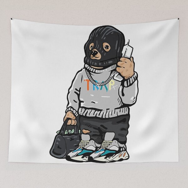 Item preview, Yeezy Boost Wave Runner 700   Trap Bear - Wave Runner 700 Yeezy tee designed and sold by CiarasOrianal.