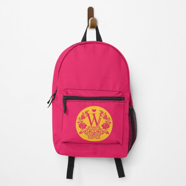 Item preview, Roses, Heart and Butterfly Monogram W designed and sold by ClownFishArts.