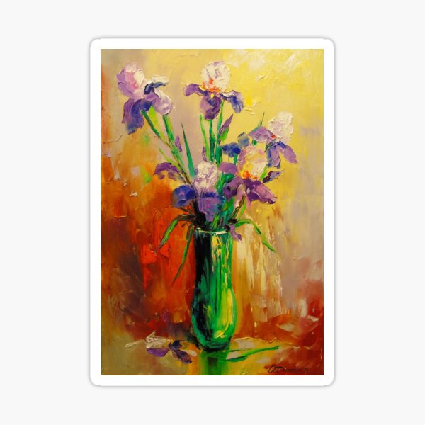 Item preview, Irises designed and sold by Olha Darchuk.
