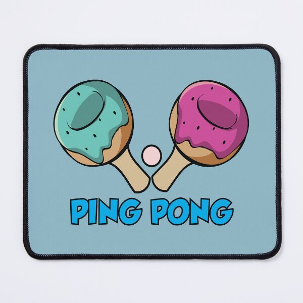 Item preview, Ping pong racquet donuts designed and sold by Donutlovers.