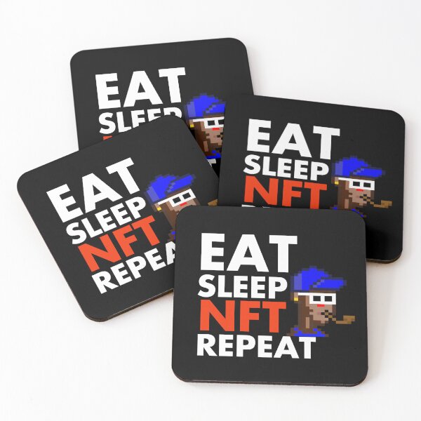 Item preview, Eat Sleep Collect NFT Crypto Monkey #56 designed and sold by patricklevar.