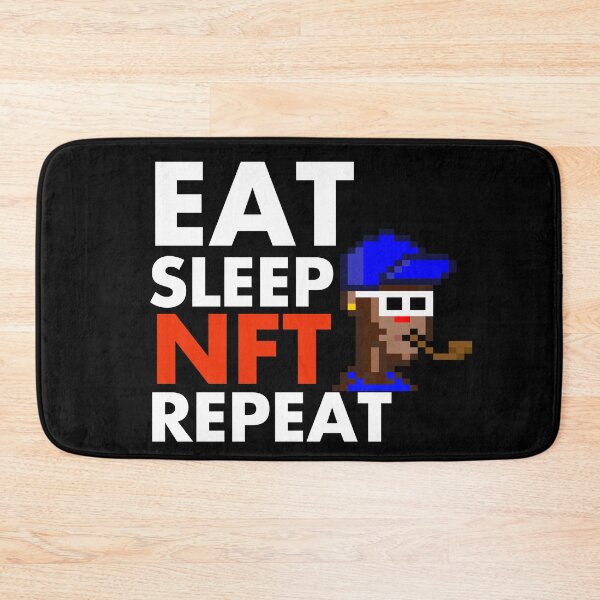 Item preview, Eat Sleep Collect NFT Crypto Monkey #56 designed and sold by patricklevar.