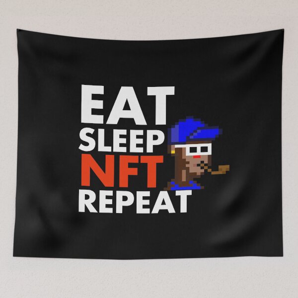 Item preview, Eat Sleep Collect NFT Crypto Monkey #56 designed and sold by patricklevar.