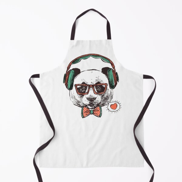 Item preview, hipster panda designed and sold by OtterFactory.