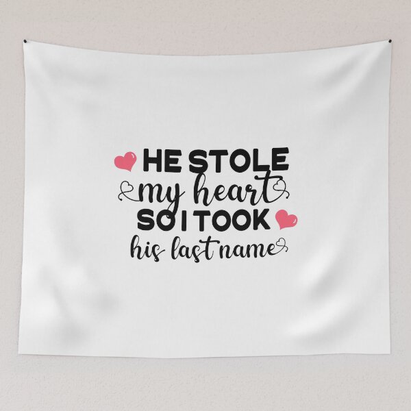 Item preview, he stole my heart designed and sold by FauzIDEA.