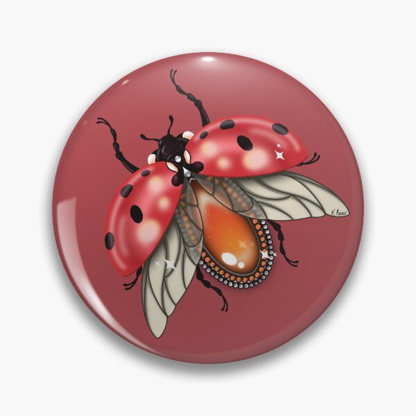 Item preview, Gem ladybird designed and sold by Kay Beaver.